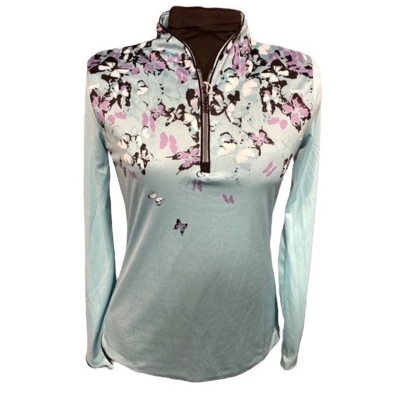Greg‎ Norman NWT Half Zip Pullover Performance Wicking Shirt-Solar XP, Size XS - Picture 1 of 10